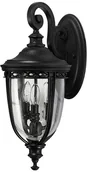 Lampy ogrodowe - Elstead Lighting Kinkiet ENGLISH BRIDLE  FE/EB2/M BLK IP44 - miniaturka - grafika 1