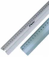 Linijki, ekierki - Leniar LINIJKA ALUMINIOWA BIUROWA 20CM - miniaturka - grafika 1