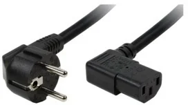Logilink Kabel zasilający Power Cord Schuko-C13 black2 m - CP103 - Kable komputerowe i do monitorów - miniaturka - grafika 3