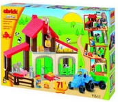 Klocki - Ecoiffier Farma z traktorem 13757 - miniaturka - grafika 1