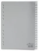 Przekładki do segregatorów - DURABLE Przekładka A4 PP, zgrzane wymienne indeksy, 0-20 A-Z - miniaturka - grafika 1