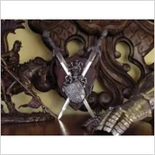 Repliki - broń - Hiszpania DEKORACYJNA PANOPLIA RYCERSKA - miniaturka - grafika 1