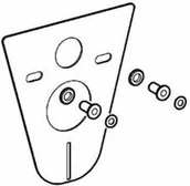 Stelaże i zestawy podtynkowe do WC - mata wygłuszająca mata wygłuszająca do WC - miniaturka - grafika 1