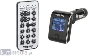 Peiying SAMOCHODOWY TRANSMITER FM LCD 1 4 RDS (URZ0387) - Transmitery FM - miniaturka - grafika 2