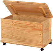 Pudła i pojemniki do przechowywania - Zeller Skrzynia do przechowywania organizer z pokrywą 130 l B003ESM0FI - miniaturka - grafika 1