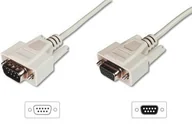 Kable komputerowe i do monitorów - Assmann Kabel AK-610203-030-E -3 m, RS-232, męskie - żeńskie, przedłużacz - miniaturka - grafika 1