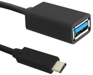Qoltec Kabel USB 3.1 typ C męski USB 3.0 A żeński0.5 m (50486) - Kable USB - miniaturka - grafika 4