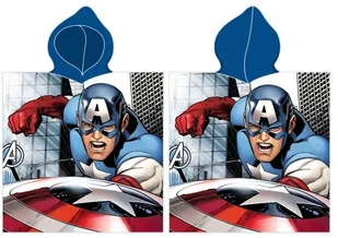 Carbotex Poncho Marvel Avengers 51-1 50x100 cm 07178 - Ręczniki - miniaturka - grafika 2