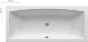 Wanny - Ravak Formy 02 180x80 biała C891000000 - miniaturka - grafika 1