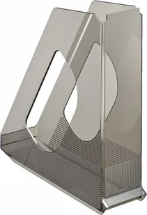 Esselte POJEMNIK NA DOKUMENTY EUROPOST PRZEZROCZYSTA GRAFITOWY 21434 - Pudła i kartony archiwizacyjne - miniaturka - grafika 2