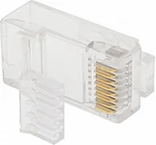 Akcesoria do monitoringu - Abcvision WTYK MODULARNY RJ45/6*P100 - miniaturka - grafika 1