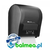 Dozowniki papieru i mydła dla firm - Merida Podajnik ręczników papierowych SOLID CAT MAXI - czarny CJC302 - miniaturka - grafika 1