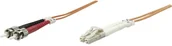 Kable miedziane - Intellinet Kabel Światłowód 471329 [1x złącze męskie LC 1x złącze męskie ST] 62 5/125 Multimode OM1 3 m - miniaturka - grafika 1