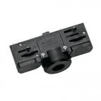 Lampy pozostałe - Spotline EUTRAC 3-phase track adapter, black incl. mounting accessory 145990 204 - miniaturka - grafika 1