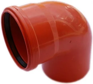 Poliplast Kolano kanalizacji zewnętrznej KZ 110 90° - Odwodnienia, kanały i akcesoria - miniaturka - grafika 2