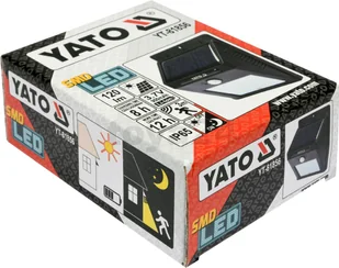 Yato LAMPA śCIENNA SOLARNA Z CZUJNIKIEM RUCHU 6 SMD LED (YT-81856) - Lampy ogrodowe Yato LAMPA śCIENNA SOLARNA Z CZUJNIKIEM RUCHU 6 SMD LED (YT-81856) - Lampy ogrodowe - miniaturka - grafika 3