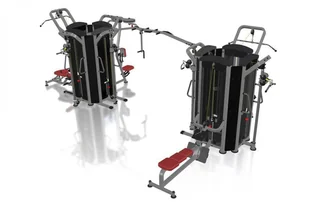 Marbo Sport Wieża 9-stanowiskowa MAXI MP-T003 - Atlasy do ćwiczeń - miniaturka - grafika 9