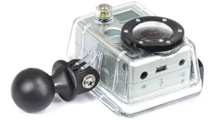 RAM Mount Głowica Obrotowa B 1-Calowa Z Adapterem Do Montażu Kamer GoPro RAP-B-2 - Akcesoria do nawigacji - miniaturka - grafika 2