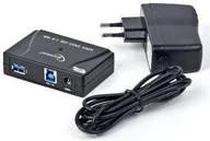 Huby USB - Gembird UHB-C345 Hub USB 3.0 z zasilaczem - miniaturka - grafika 1