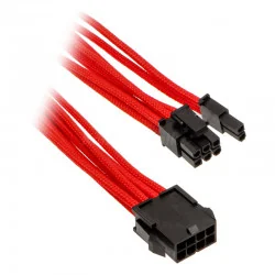 Phanteks Kabel przedłużający 6+2-Pin PCIe, 0.5 m, czerwony PH-CB8VRD (PH-CB8V_RD) - Kable komputerowe i do monitorów - miniaturka - grafika 2