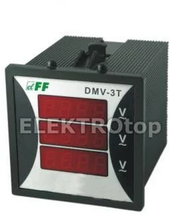 F&F Woltomierz DMV-3T DMV-3T - Multimetry - miniaturka - grafika 2