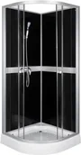 Kabiny prysznicowe - Novoterm Kerra Simple  90x90 - miniaturka - grafika 1