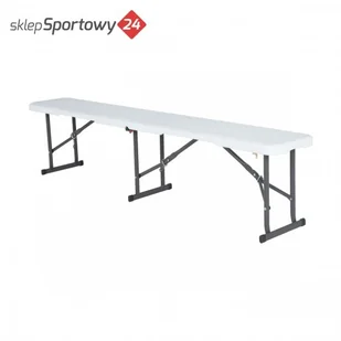 LifeTime Ławka składana w pół 183 cm (biały granit) 80305 - Ławki ogrodowe - miniaturka - grafika 2