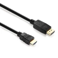 Akcesoria car audio - HDSupply hdsupply X-DC DisplayPort/HDMI kabel czarny X-DC055-050 - miniaturka - grafika 1
