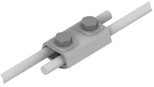 KONTAKT-SIMON SA Złącze przelotowe pojedyncze AN-01/OG/ 2xM8 /OG/ A191004 - Piorunochrony - miniaturka - grafika 2