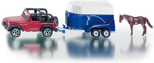 Siku Jeep z przyczepą dla koni 1651 - Samochody i pojazdy dla dzieci - miniaturka - grafika 2