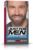 Farby do włosów i szampony koloryzujące - Just For Men M-35 ŚREDNI BRĄZ Odsiwiacz, Żel broda,wąsy,baki 2x14,2g - miniaturka - grafika 1