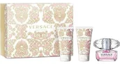 Zestawy perfum damskich - Versace Bright Crystal zestaw woda toaletowa spray 50ml + balsam do ciała 50ml + żel pod prysznic 50ml - miniaturka - grafika 1