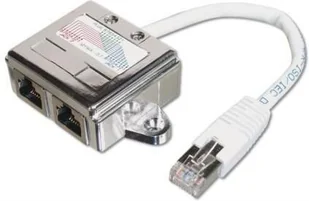 Assmann Adapter RJ45 na kablu / 2x gniazdo RJ45 kat.5e - Kable komputerowe i do monitorów - miniaturka - grafika 8