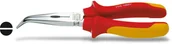 Kombinerki i obcęgi - Hazet Szczypce z płaskim noskiem VDE Wygięte pod kątem 45° 200 mm 1841BVDE-33 - miniaturka - grafika 1