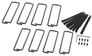 APC AR7707 Uchwyt do zarz. kablami 8 SX750mm 8sztuk w zestawie - Akcesoria do szaf serwerowych - miniaturka - grafika 2