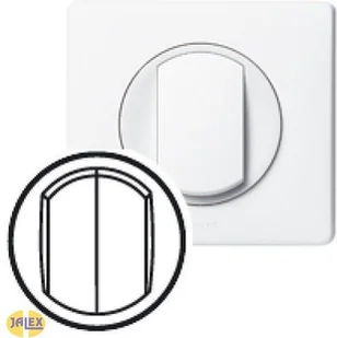 Legrand 068002 CELIANE Klawisz podwójny biały - Inne akcesoria elektryczne - miniaturka - grafika 2