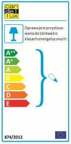Candellux Lampa wisząca Tube Fioletowy (31-51288) - Lampy sufitowe - miniaturka - grafika 3