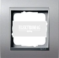 Klawisze i ramki - Gira EVENT ALUMINIUM/ALUMINIUM Ramka X1 [021136] - miniaturka - grafika 1