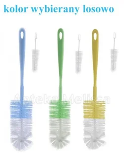 BabyOno Szczotka do butelek i smoczków - Akcesoria do karmienia - miniaturka - grafika 2