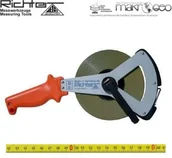 Sprzęt geodezyjny - Richter Taśma Ruletka stalowa lakierowana pokryta poliamidem 404 V/30m - miniaturka - grafika 1