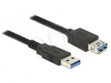 Delock Przedłużacz USB 3.0 3m AM-AF czarny (85057) - Kable USB - miniaturka - grafika 6