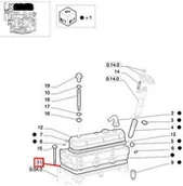 Części i akcesoria do maszyn rolniczych - CNH USZCZELKA GŁOWICY 98472011 - 87569050 - miniaturka - grafika 1
