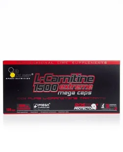 Olimp L-Carnitine 1500mg Extreme 120 Mega Caps roz uniw 5901330028847 - Witaminy i minerały dla sportowców - miniaturka - grafika 3