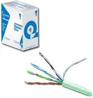 Kable miedziane - Gembird Kabel UTP KAT 5 drut AL- CU 305M szary (UPC-5004E-SOL) - miniaturka - grafika 1