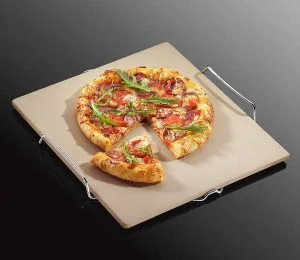 Kuchenprofi Kamień do pieczenia pizzy KÜCHENPROFI, 38x35 cm - Pokrywki - miniaturka - grafika 2