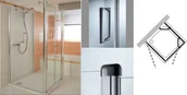 Kabiny prysznicowe - Huppe Design Elegance 8E5780 - miniaturka - grafika 1