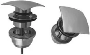 Tres 1.07.940  CUADRO- Korek do umywalki typu KLICK-KLACK chrom - Korki do umywalek - miniaturka - grafika 7