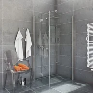 Kabiny prysznicowe - Sea Horse Fresh Line Foldex 80x80 lewe szkło transparentne BK259FT08L - miniaturka - grafika 1