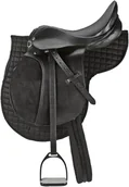 Siodła - Siodło kompletne czarne, roz. 16" - miniaturka - grafika 1