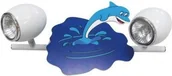Lampy sufitowe - Britop Delfin Lampa sufitowa (spot) 2-punktowa 2105202 - miniaturka - grafika 1